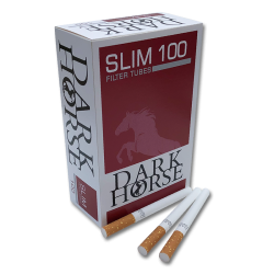 DARK HORSE Slim 100 Cigarette Filter Tubes